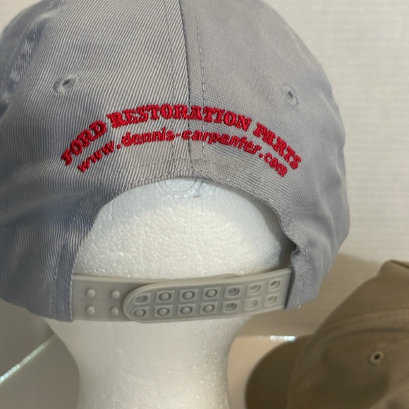 2 Hershey fall meet Judge rope baseball hat cap SnapBack tan 2011 gray 2010 - Picture 3 of 9